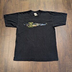 90's X Files Promo T-Shirt Fox T-Shirt Murina Tag Made in USA - Size L